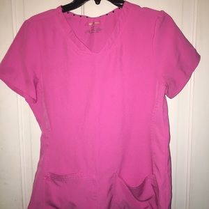 Heart soul scrub top